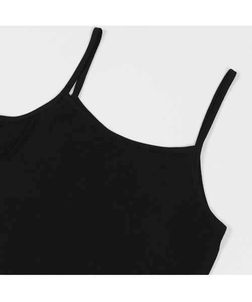 FANCY CLUB（ファンシークラブ）の「A'GEM/9 × .kom 『FANCY CLUB/ファンシークラブ』 2-WAY STRAP SLEEVELESS/2WAY ストラップ キャミソール（キャミソール・レディース・ブラック・FREE）」の20枚目の写真