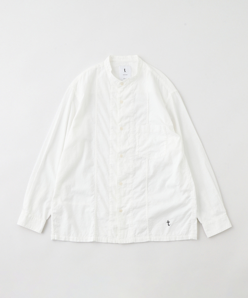 EDIFICE(エディフィス)の「tatamass(タタマス) Brushed シャツ(シャツ/ブラウス・メンズ・ホワイト・MEDIUM/LARGE)」の1枚目の写真