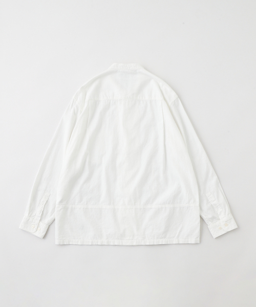 EDIFICE(エディフィス)の「tatamass(タタマス) Brushed シャツ(シャツ/ブラウス・メンズ・ホワイト・MEDIUM/LARGE)」の2枚目の写真