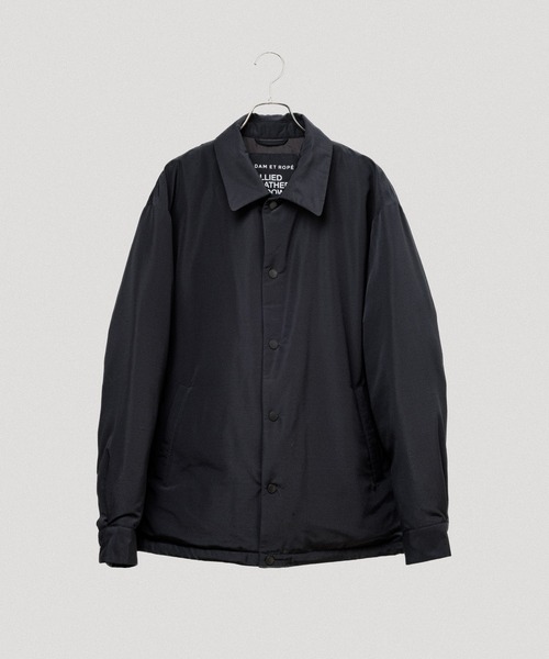 ADAM ET ROPE'（アダムエロペ）の「【ACT】NIKKE ダウン コーチジャケット（ブルゾン・メンズ・ブラック/グレー・L/M）」の2枚目の写真