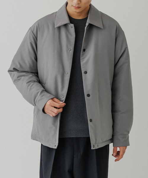 ADAM ET ROPE'（アダムエロペ）の「【ACT】NIKKE ダウン コーチジャケット（ブルゾン・メンズ・ブラック/グレー・L/M）」の6枚目の写真