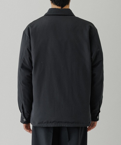 ADAM ET ROPE'（アダムエロペ）の「【ACT】NIKKE ダウン コーチジャケット（ブルゾン・メンズ・ブラック/グレー・L/M）」の13枚目の写真