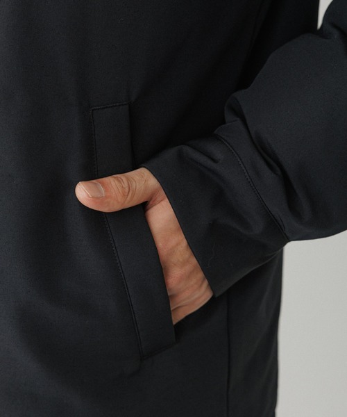 ADAM ET ROPE'（アダムエロペ）の「【ACT】NIKKE ダウン コーチジャケット（ブルゾン・メンズ・ブラック/グレー・L/M）」の18枚目の写真