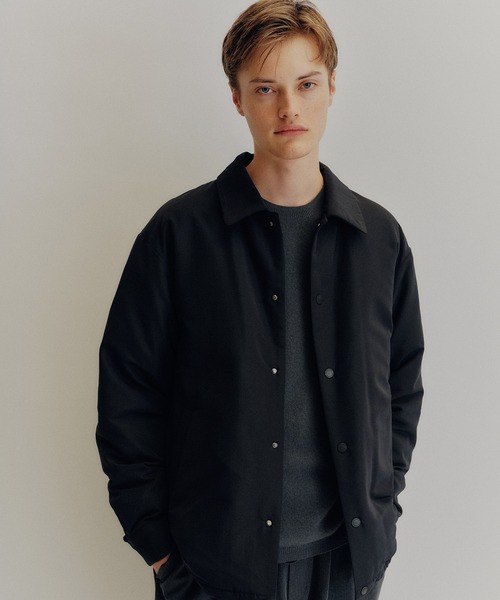 ADAM ET ROPE'（アダムエロペ）の「【ACT】NIKKE ダウン コーチジャケット（ブルゾン・メンズ・ブラック/グレー・L/M）」の21枚目の写真