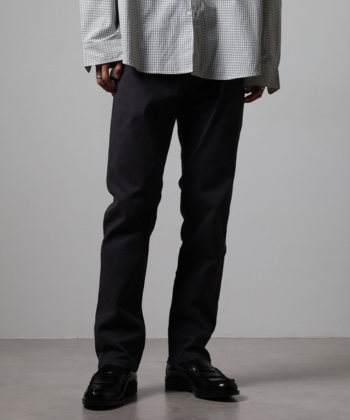 OMNES（オムネス）の「OMNES Another Edition 製品洗い365ツイルスキニーパンツ（その他パンツ・レディース・ブラック/カーキ/ベージュ/ネイビー/チャコール/インディゴブルー/グレー/レンガ・2/1/7）」の14枚目の写真