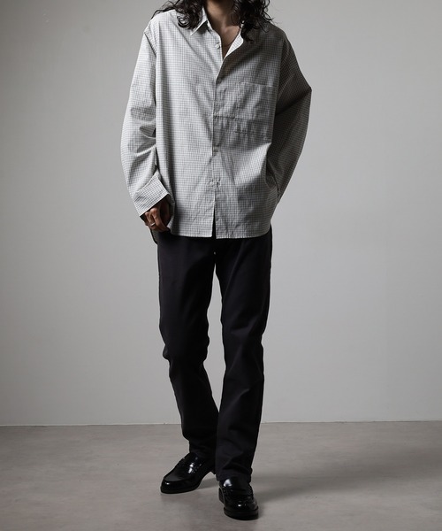 OMNES（オムネス）の「OMNES Another Edition 製品洗い365ツイルスキニーパンツ（その他パンツ・レディース・ブラック/カーキ/ベージュ/ネイビー/チャコール/インディゴブルー/グレー/レンガ・2/1/7）」の16枚目の写真