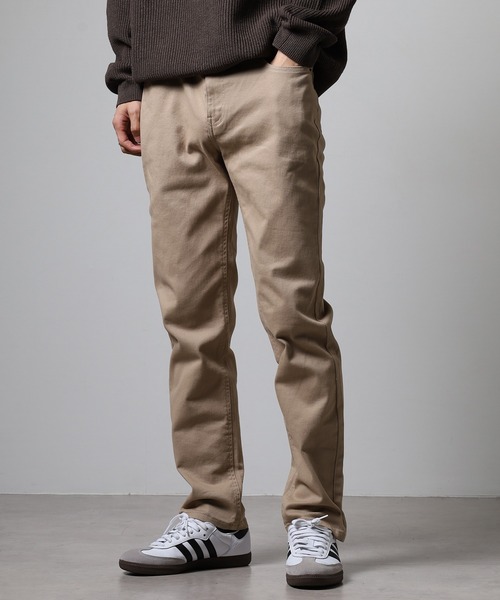 OMNES（オムネス）の「OMNES Another Edition 製品洗い365ツイルスキニーパンツ（その他パンツ・レディース・ブラック/カーキ/ベージュ/ネイビー/チャコール/インディゴブルー/グレー/レンガ・2/1/7）」の17枚目の写真