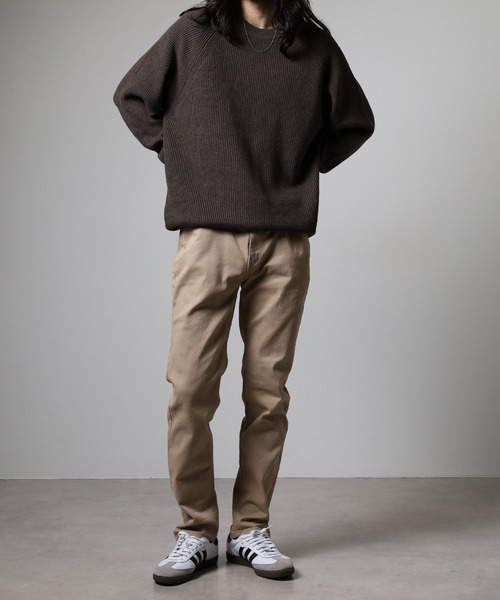 OMNES（オムネス）の「OMNES Another Edition 製品洗い365ツイルスキニーパンツ（その他パンツ・レディース・ブラック/カーキ/ベージュ/ネイビー/チャコール/インディゴブルー/グレー/レンガ・2/1/7）」の20枚目の写真