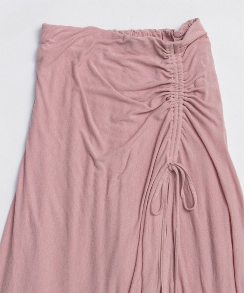 MAISON SPECIAL(メゾンスペシャル)の「Angle Wool Skirt Pants / アングルウールスカートパンツ(その他パンツ・レディース・ブラック/チャコールグレー/ピンク・38/36)」の12枚目の写真