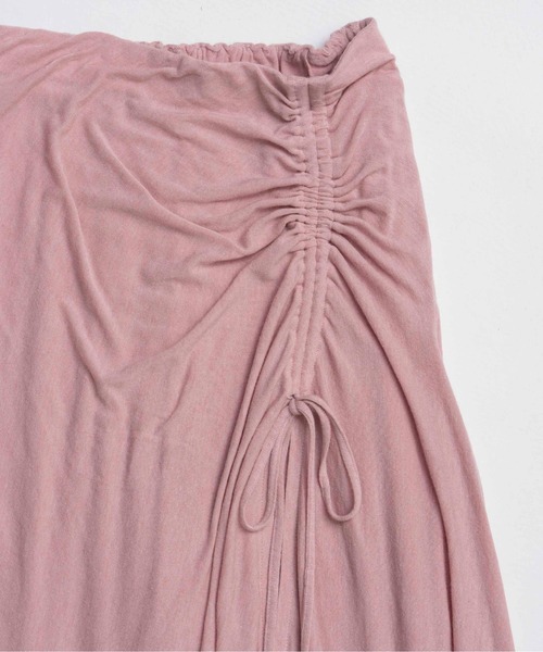 MAISON SPECIAL(メゾンスペシャル)の「Angle Wool Skirt Pants / アングルウールスカートパンツ(その他パンツ・レディース・ブラック/チャコールグレー/ピンク・38/36)」の13枚目の写真