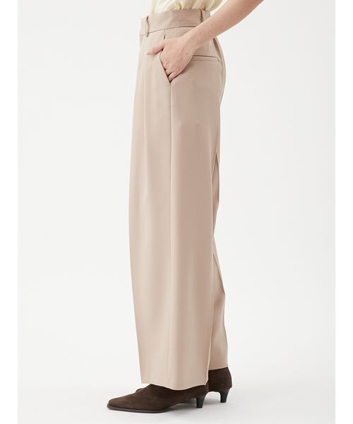 Mila Owen(ミラオーウェン)の「美形ワイドパンツ(その他パンツ・レディース・グレー/ブラック/ベージュ/モカ・0/1/00)」の7枚目の写真