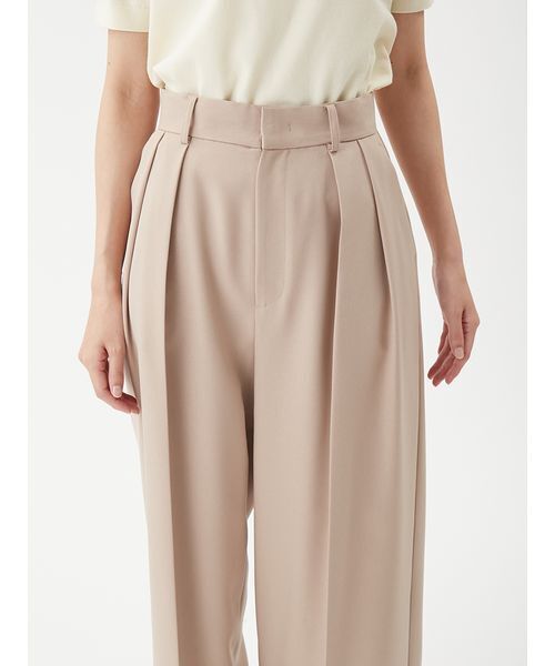 Mila Owen(ミラオーウェン)の「美形ワイドパンツ(その他パンツ・レディース・グレー/ブラック/ベージュ/モカ・0/1/00)」の9枚目の写真