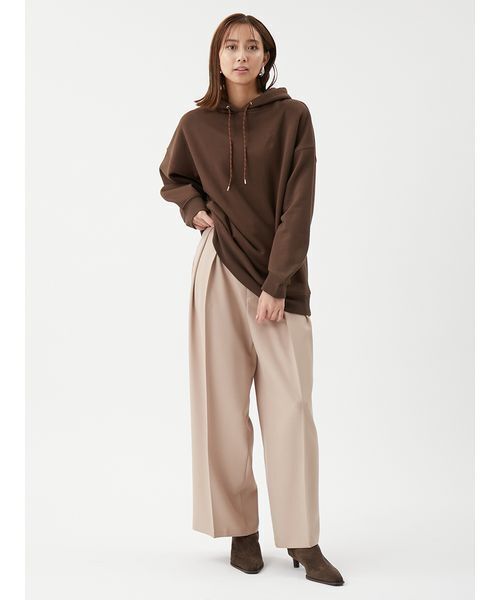 Mila Owen(ミラオーウェン)の「美形ワイドパンツ(その他パンツ・レディース・グレー/ブラック/ベージュ/モカ・0/1/00)」の14枚目の写真