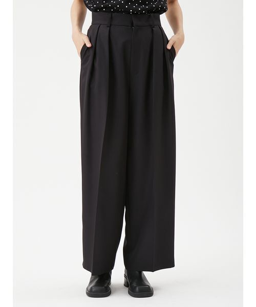 Mila Owen(ミラオーウェン)の「美形ワイドパンツ(その他パンツ・レディース・グレー/ブラック/ベージュ/モカ・0/1/00)」の19枚目の写真