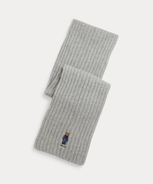 Polo ベア リブニット マフラー（マフラー）｜POLO RALPH LAUREN（ポロ