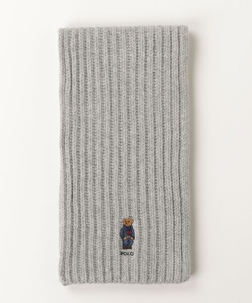 Polo ベア リブニット マフラー（マフラー）｜POLO RALPH LAUREN（ポロ
