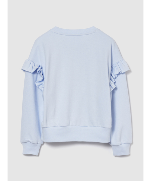 GAP（ギャップ）の「フリッピースパンコール グラフィック スウェットシャツ (キッズ)（スウェット・キッズ・アイボリー/ブルー・110cm/120cm/130cm/140cm）」の7枚目の写真