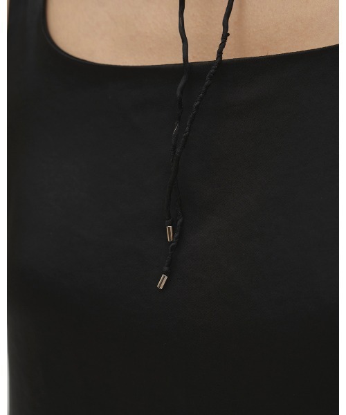 TODAYFUL(トゥデイフル)の「Silk Cord Choker(チョーカー・レディース・ブラック/キナリ・FREE)」の4枚目の写真
