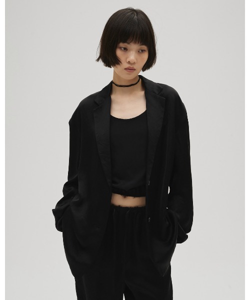 TODAYFUL(トゥデイフル)の「Silk Cord Choker(チョーカー・レディース・ブラック/キナリ・FREE)」の8枚目の写真