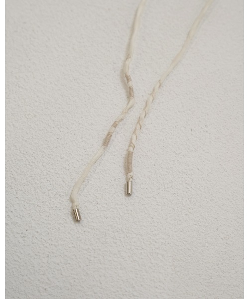 TODAYFUL(トゥデイフル)の「Silk Cord Choker(チョーカー・レディース・ブラック/キナリ・FREE)」の16枚目の写真