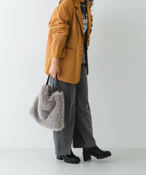 RODE SKO（ロデスコ）の「『WEB限定』　厚底スクエアブーツ（ブーツ・レディース・ブラック/ダークブラウン・37/38/36）」の16枚目の写真