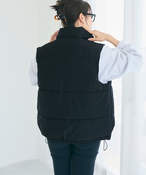 coca（coca）（コカ）の「中綿ベスト（ベスト・メンズ・ブラック・L/M/XL）」の6枚目の写真