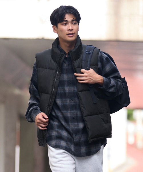 coca（coca）（コカ）の「中綿ベスト（ベスト・メンズ・ブラック・L/M/XL）」の16枚目の写真