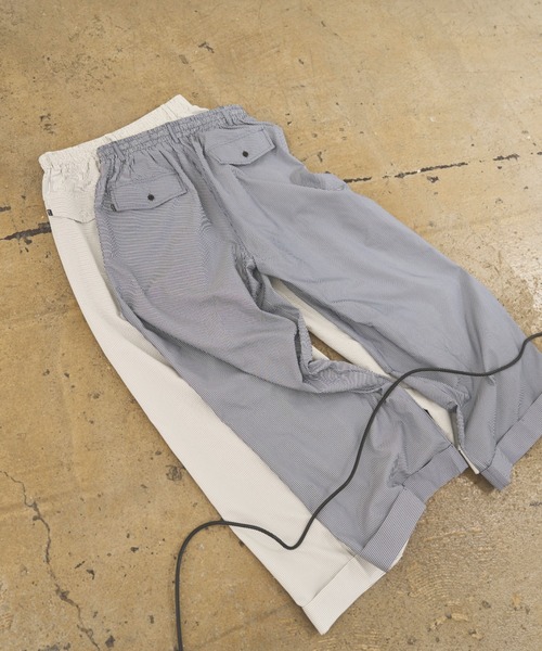 VION(ヴィオン)の「ストライプワイドパンツ / Stripe Wide Pants(その他パンツ・レディース・ホワイト/ネイビー・SMALL/MEDIUM)」の15枚目の写真
