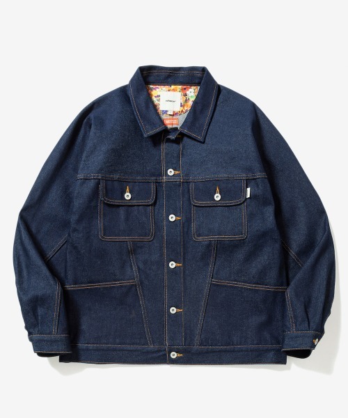 rehacer（レアセル）の「rehacer : Reverie Denim Jacket / レヴァリエ リジット デニムジャケット（デニムジャケット・レディース・インディゴブルー・SMALL）」の7枚目の写真