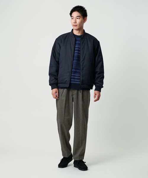 green label relaxing（グリーンレーベルリラクシング）の「WONDER CLOTH オルマイ ワイド イージーパンツ W3 -ストレッチ-（その他パンツ・メンズ・グレー/ダークブラウン/ダークグレー・S/M/L/XL）」の11枚目の写真