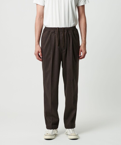 green label relaxing（グリーンレーベルリラクシング）の「WONDER CLOTH オルマイ ワイド イージーパンツ W3 -ストレッチ-（その他パンツ・メンズ・グレー/ダークブラウン/ダークグレー・S/M/L/XL）」の15枚目の写真