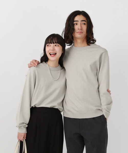 メルティクルーネックプルオーバー/523898（ニット/セーター）｜GLOBAL