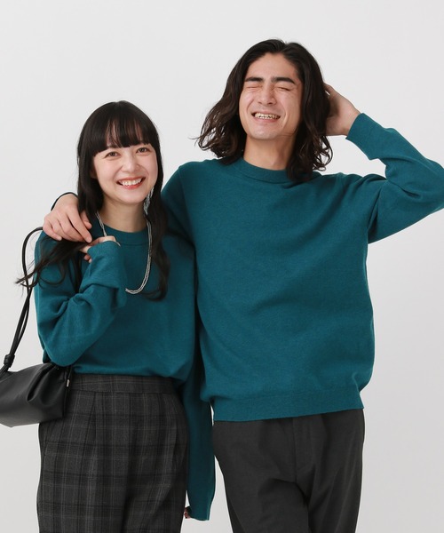 セール】メルティクルーネックプルオーバー/523898（ニット/セーター