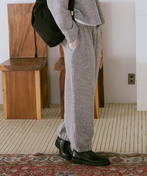 RNA-N(アールエヌエーエヌ)の「R4410 エコウールパイルパンツ(その他パンツ・レディース・杢グレー/ブラウン/オートミール・FREE)」の5枚目の写真