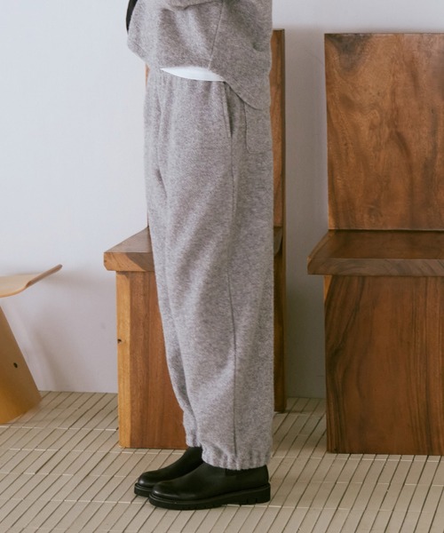 RNA-N(アールエヌエーエヌ)の「R4410 エコウールパイルパンツ(その他パンツ・レディース・杢グレー/ブラウン/オートミール・FREE)」の6枚目の写真
