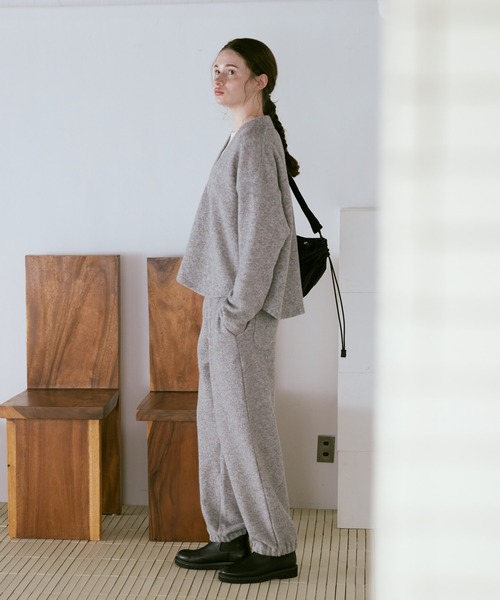 RNA-N(アールエヌエーエヌ)の「R4410 エコウールパイルパンツ(その他パンツ・レディース・杢グレー/ブラウン/オートミール・FREE)」の9枚目の写真