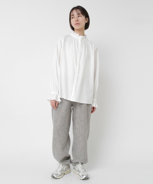 RNA-N(アールエヌエーエヌ)の「R4410 エコウールパイルパンツ(その他パンツ・レディース・杢グレー/ブラウン/オートミール・FREE)」の20枚目の写真