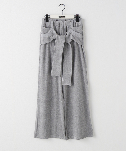 LCDC TM(エルシーディーシーティーエム)の「【Geek Office / ギークオフィス】LCDC TM / TIED DETAIL JERSEY PANTS(スウェットパンツ・レディース・グレー・SMALL)」の6枚目の写真
