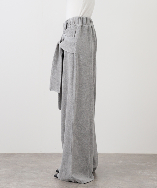 LCDC TM(エルシーディーシーティーエム)の「【Geek Office / ギークオフィス】LCDC TM / TIED DETAIL JERSEY PANTS(スウェットパンツ・レディース・グレー・SMALL)」の15枚目の写真