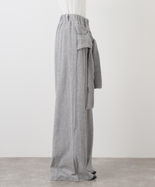 LCDC TM(エルシーディーシーティーエム)の「【Geek Office / ギークオフィス】LCDC TM / TIED DETAIL JERSEY PANTS(スウェットパンツ・レディース・グレー・SMALL)」の17枚目の写真