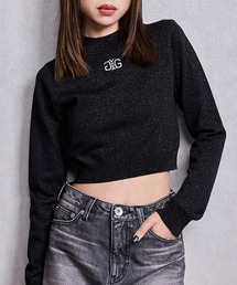 GYDA | Symmetry GYDAラメニットトップス(ニット/セーター)