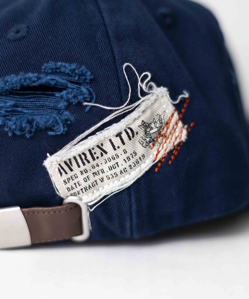 AVIREX（アヴィレックス）の「【RES】【AVIREX】Dameg Cap（キャップ・メンズ・ネイビー/オリーブ・FREE）」の5枚目の写真