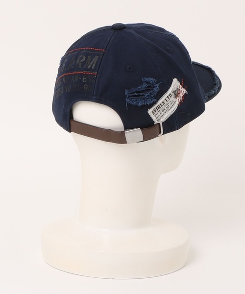 AVIREX（アヴィレックス）の「【RES】【AVIREX】Dameg Cap（キャップ・メンズ・ネイビー/オリーブ・FREE）」の3枚目の写真