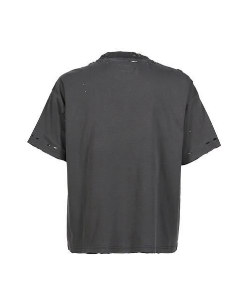 NUBIAN(ヌビアン)の「PIERCED TEE(Tシャツ/カットソー・メンズ・ブラック・MEDIUM/LARGE/SMALL)」の4枚目の写真