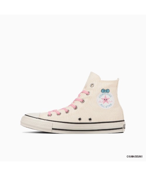 CONVERSE(コンバース)の「CONVERSE ALL STAR KM HI / KAWAISOUNI!(コンバース オールスター KM HI / 可哀想に!)(スニーカー・レディース・オフホワイト/ブラック・23cm/23.5cm/24cm/24.5cm/25cm)」の11枚目の写真