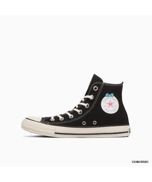 CONVERSE(コンバース)の「CONVERSE ALL STAR KM HI / KAWAISOUNI!(コンバース オールスター KM HI / 可哀想に!)(スニーカー・レディース・オフホワイト/ブラック・23cm/23.5cm/24cm/24.5cm/25cm)」の14枚目の写真