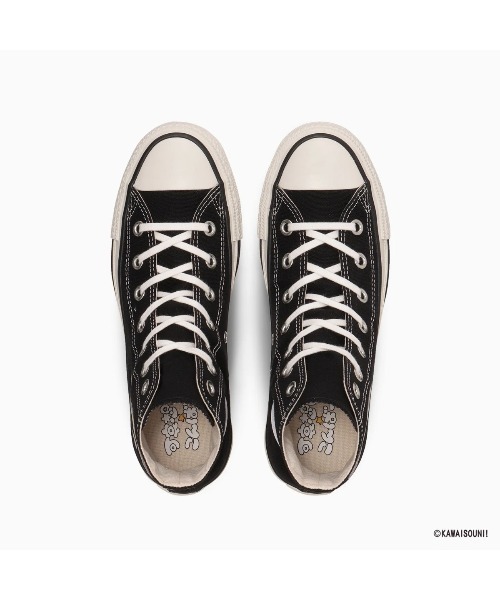 CONVERSE(コンバース)の「CONVERSE ALL STAR KM HI / KAWAISOUNI!(コンバース オールスター KM HI / 可哀想に!)(スニーカー・レディース・オフホワイト/ブラック・23cm/23.5cm/24cm/24.5cm/25cm)」の16枚目の写真