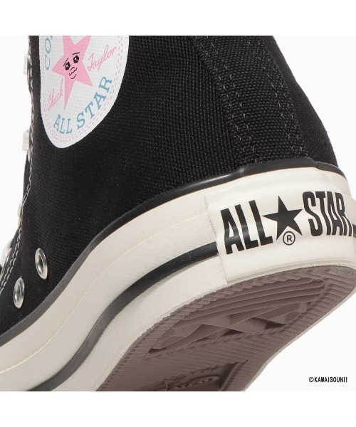 CONVERSE(コンバース)の「CONVERSE ALL STAR KM HI / KAWAISOUNI!(コンバース オールスター KM HI / 可哀想に!)(スニーカー・レディース・オフホワイト/ブラック・23cm/23.5cm/24cm/24.5cm/25cm)」の20枚目の写真