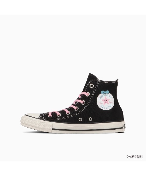 CONVERSE(コンバース)の「CONVERSE ALL STAR KM HI / KAWAISOUNI!(コンバース オールスター KM HI / 可哀想に!)(スニーカー・レディース・オフホワイト/ブラック・23cm/23.5cm/24cm/24.5cm/25cm)」の22枚目の写真