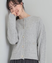 DRESKIP | 【洗濯機可】きちんと感が魅力 ジャケットライクカーディガン(カーディガン/ボレロ)